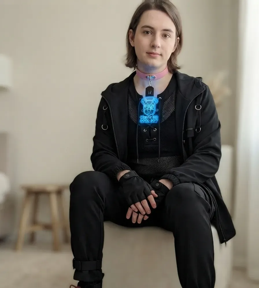 Certified Good Boy Choker - alternate view
