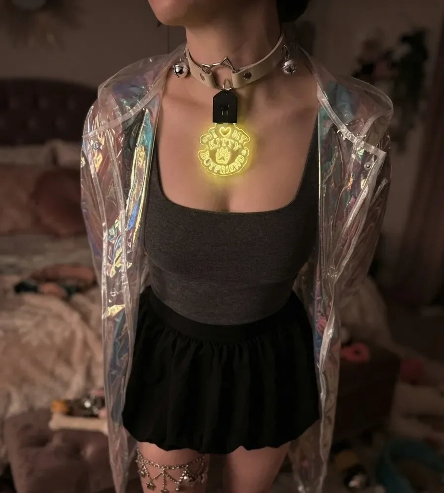 I Love My Kitty Boyfriend Kitten Choker thumbnail 29