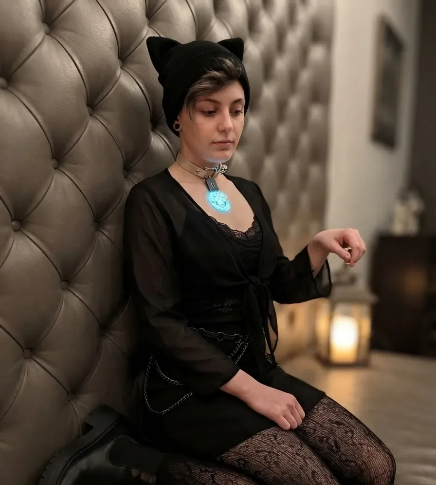 I Love My Kitty Boyfriend Kitten Choker thumbnail 70