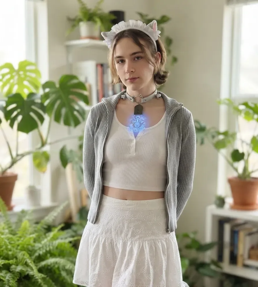 I Love My Kitty Boyfriend Kitten Choker thumbnail 86