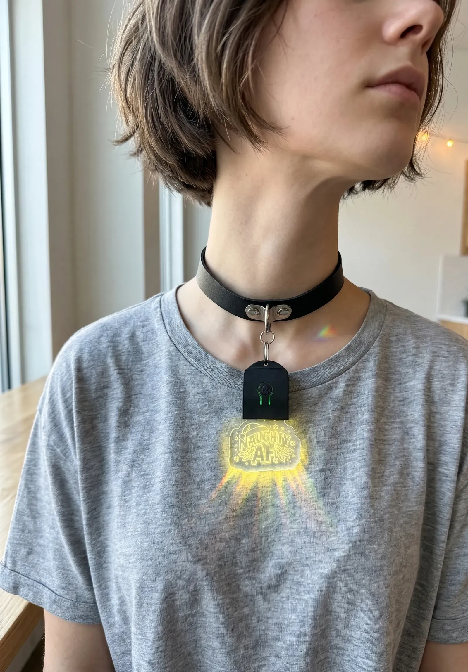 Naughty Af Xmas Glow Choker thumbnail 12