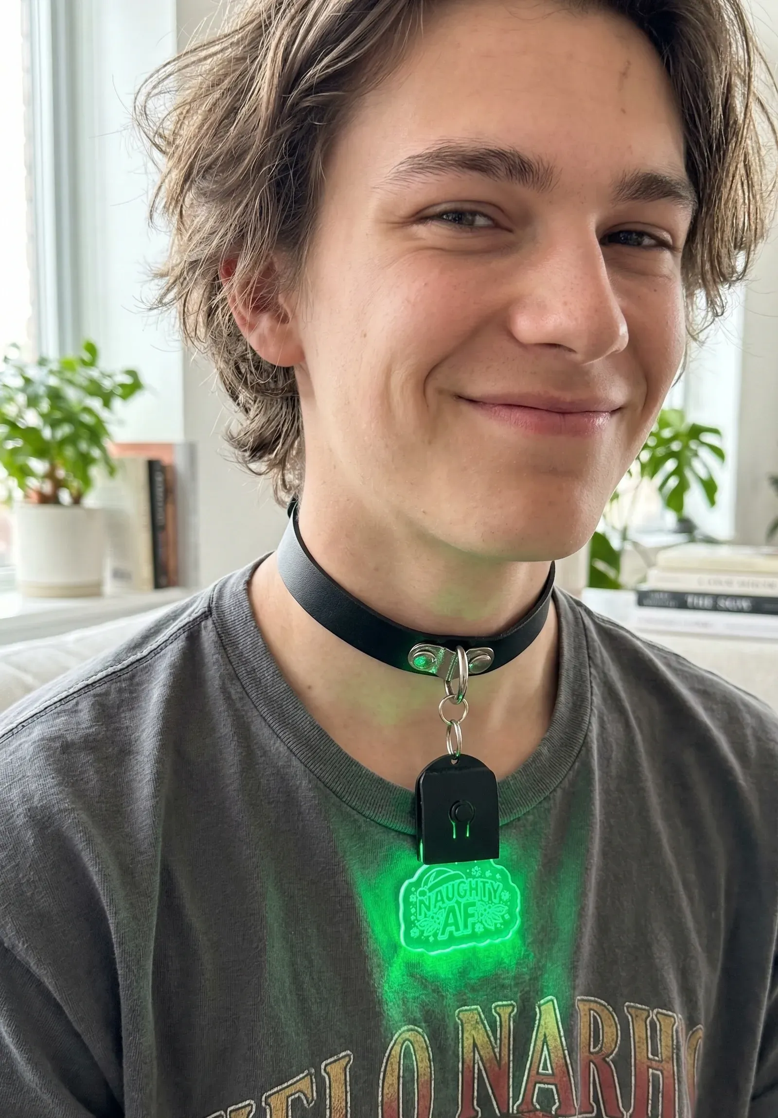 Naughty Af Xmas Glow Choker thumbnail 16