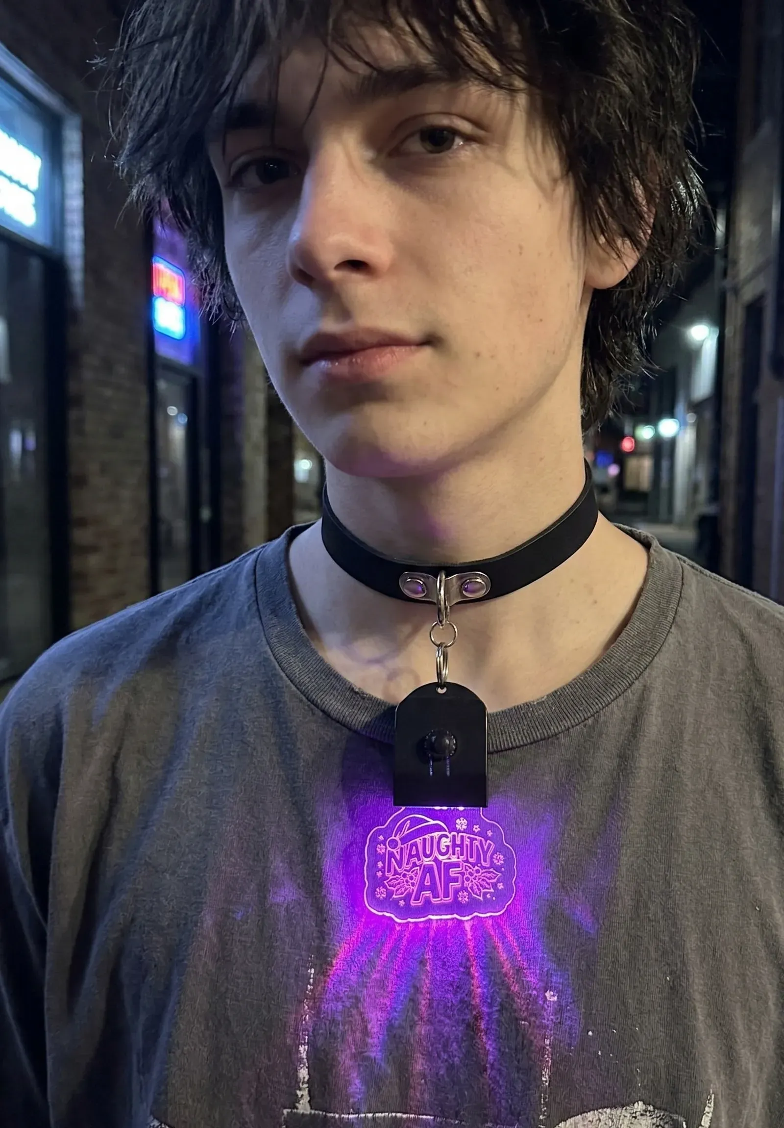 Naughty Af Xmas Glow Choker thumbnail 19