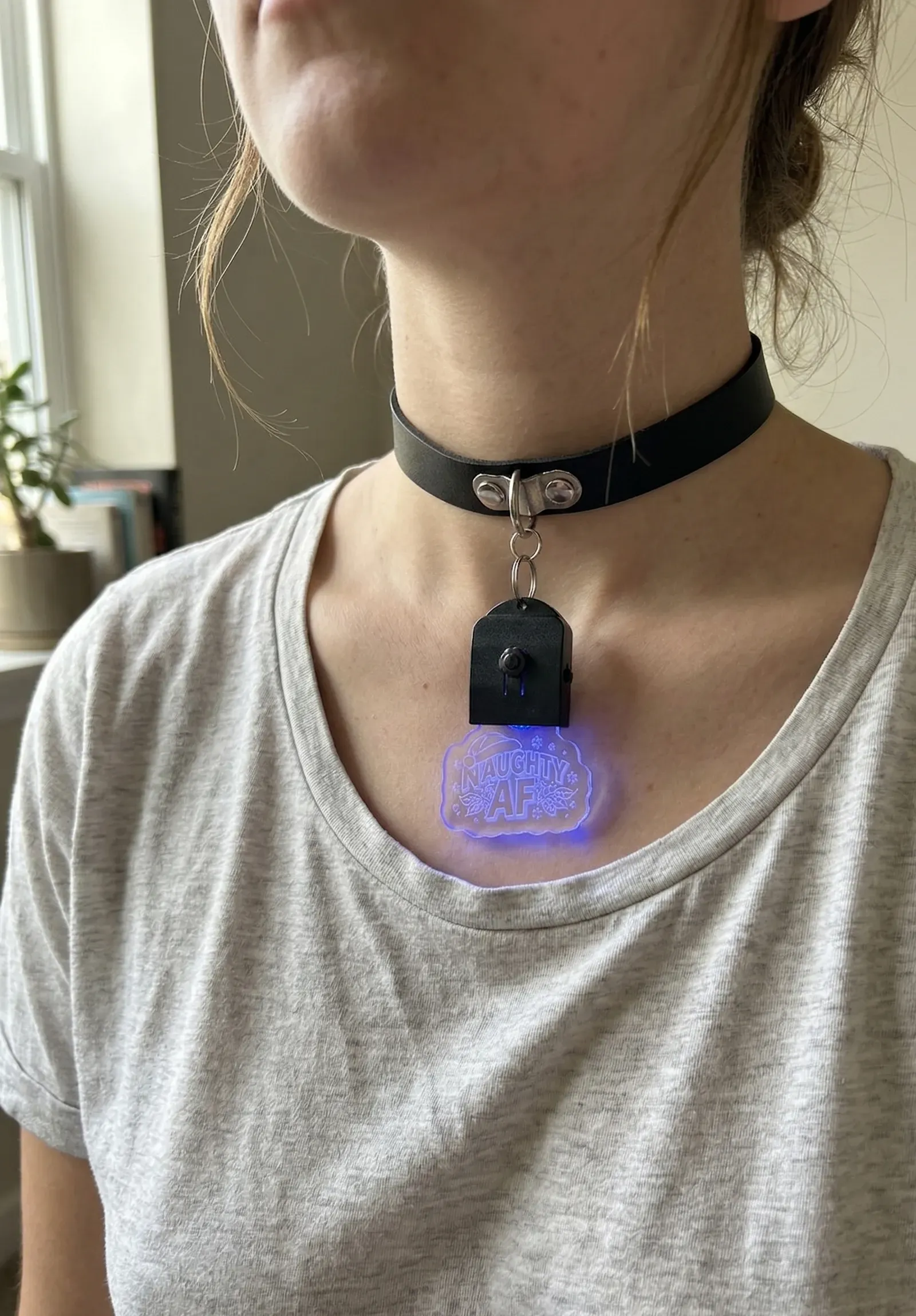 Naughty Af Xmas Glow Choker thumbnail 24