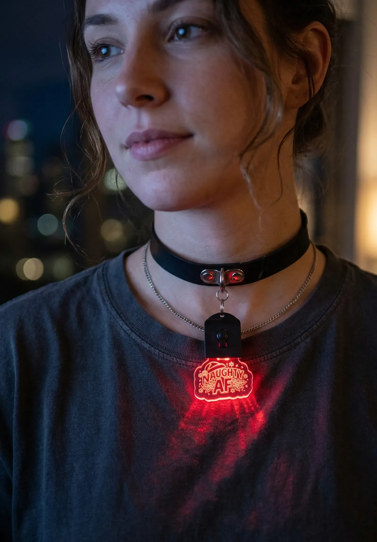 Naughty Af Xmas Glow Choker thumbnail 27