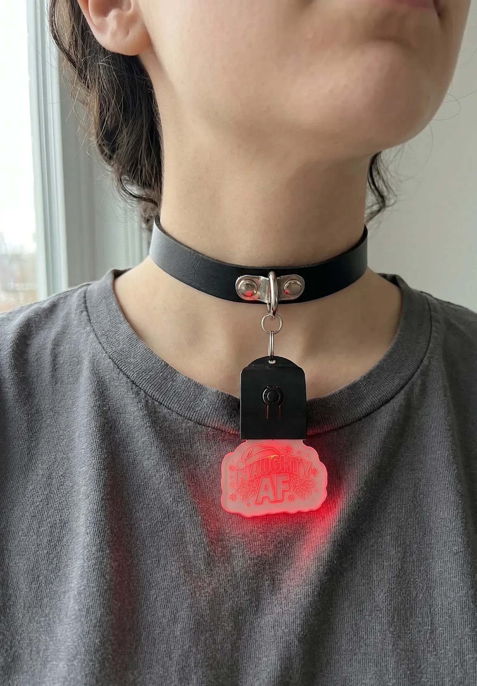 Naughty Af Xmas Glow Choker thumbnail 28