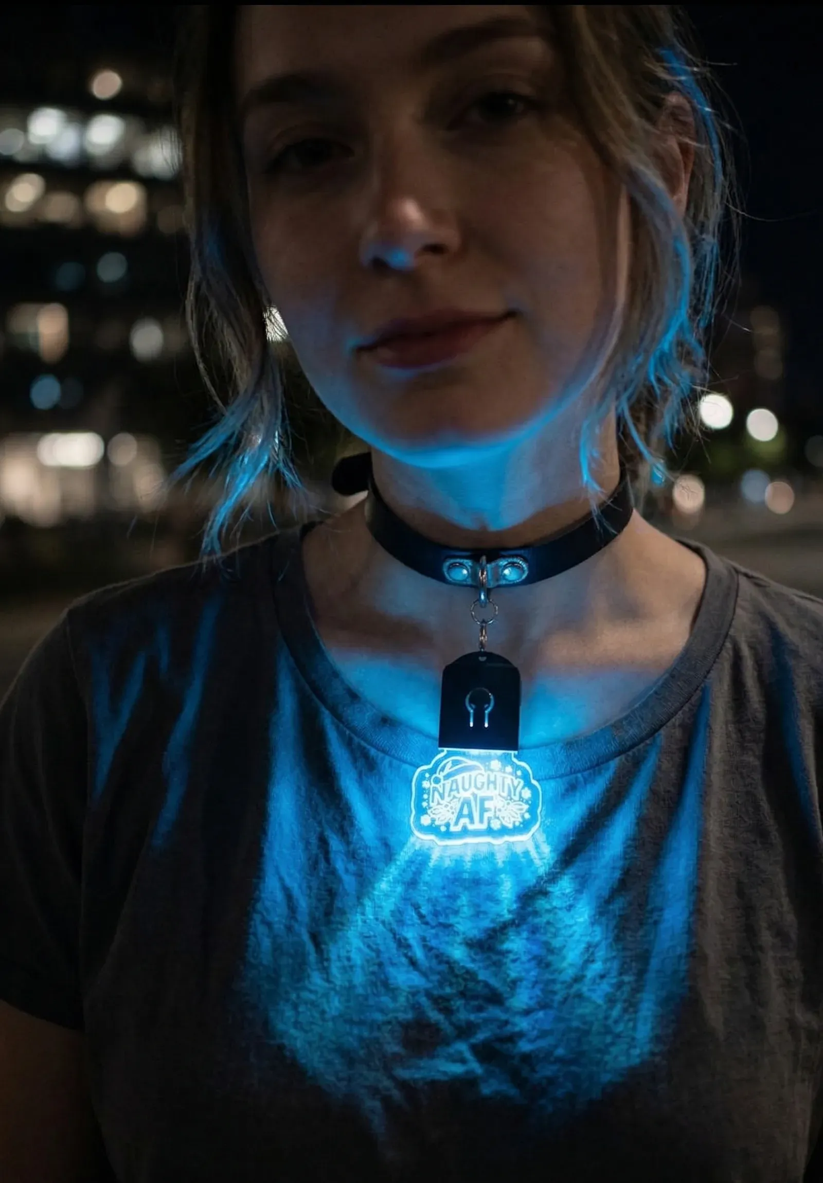 Naughty Af Xmas Glow Choker thumbnail 29