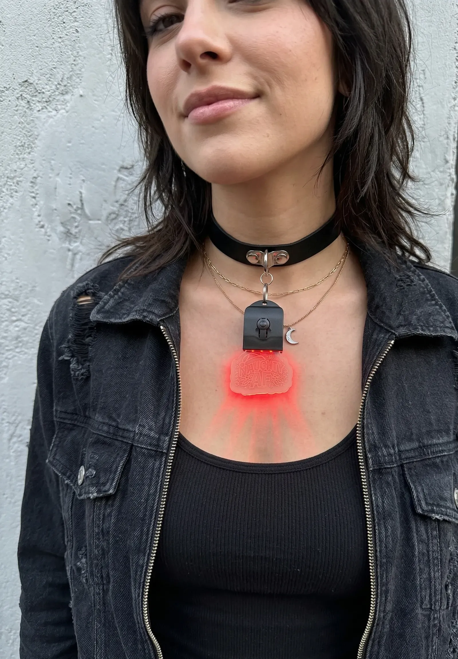 Naughty Af Xmas Glow Choker thumbnail 40