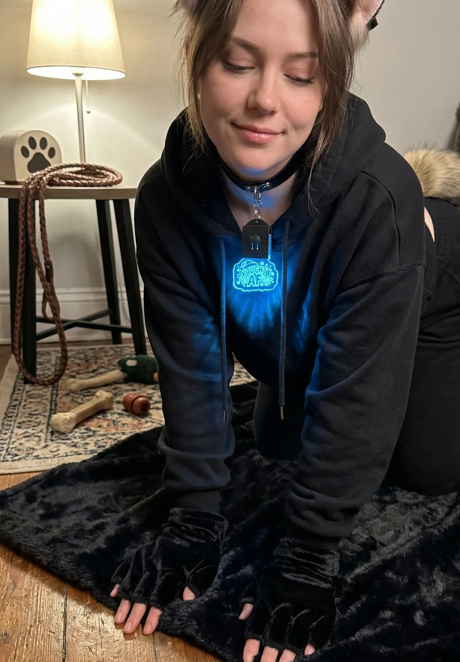 Naughty Af Xmas Glow Choker thumbnail 41