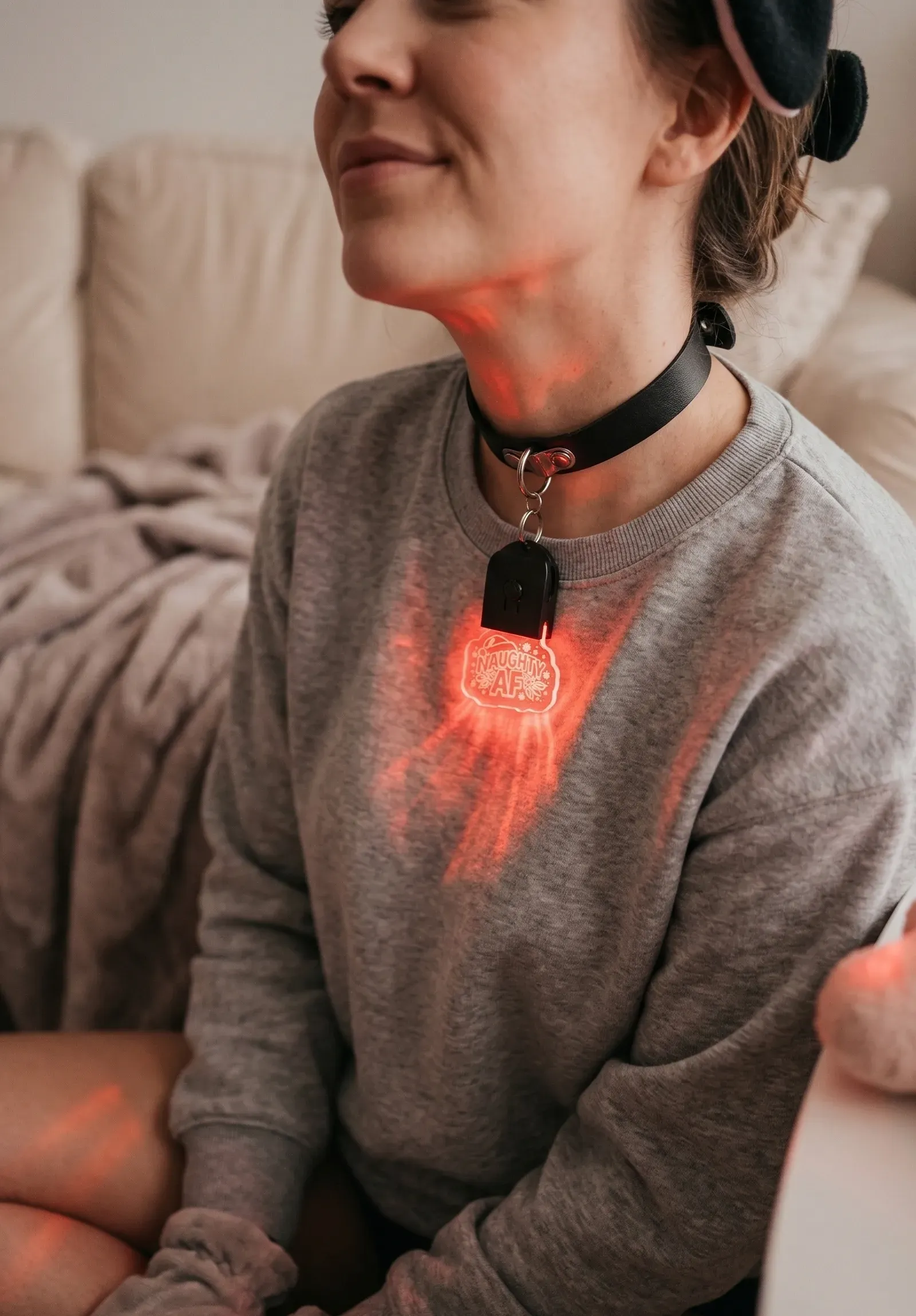 Naughty Af Xmas Glow Choker thumbnail 42