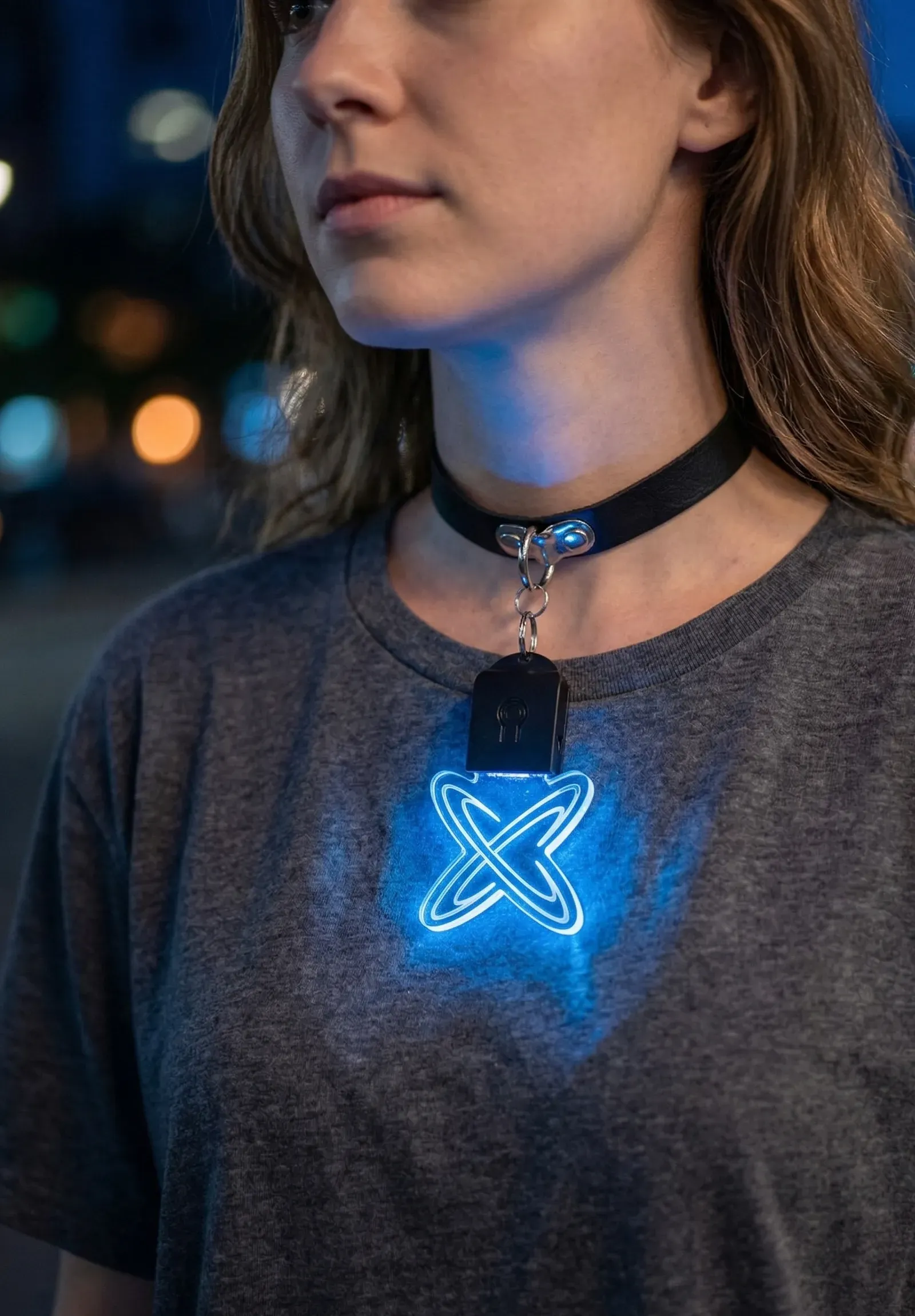 Omnivibe Quantum Light Chain Choker thumbnail 4