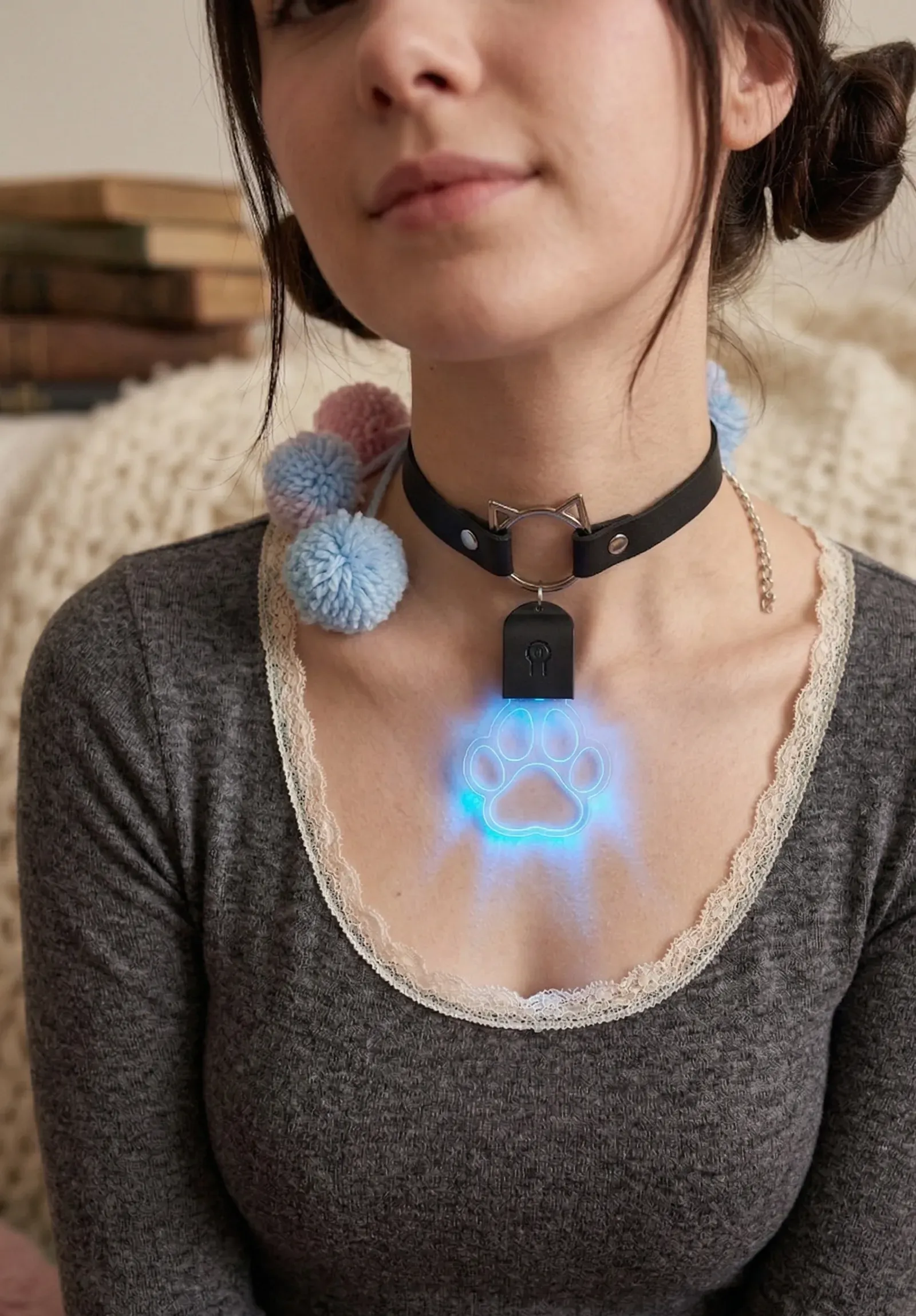 Cosplay Kitten Play LED Kitten Choker thumbnail 8